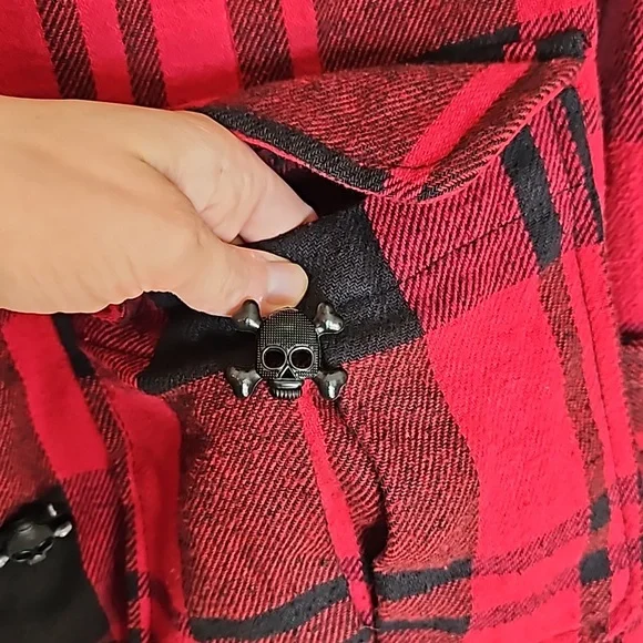 BB Dakota red plaid jacket - Picture 4 of 8